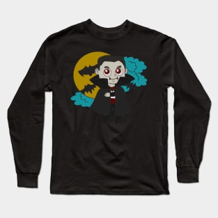 Halloween pictures on t-shirt for kids vampier Long Sleeve T-Shirt